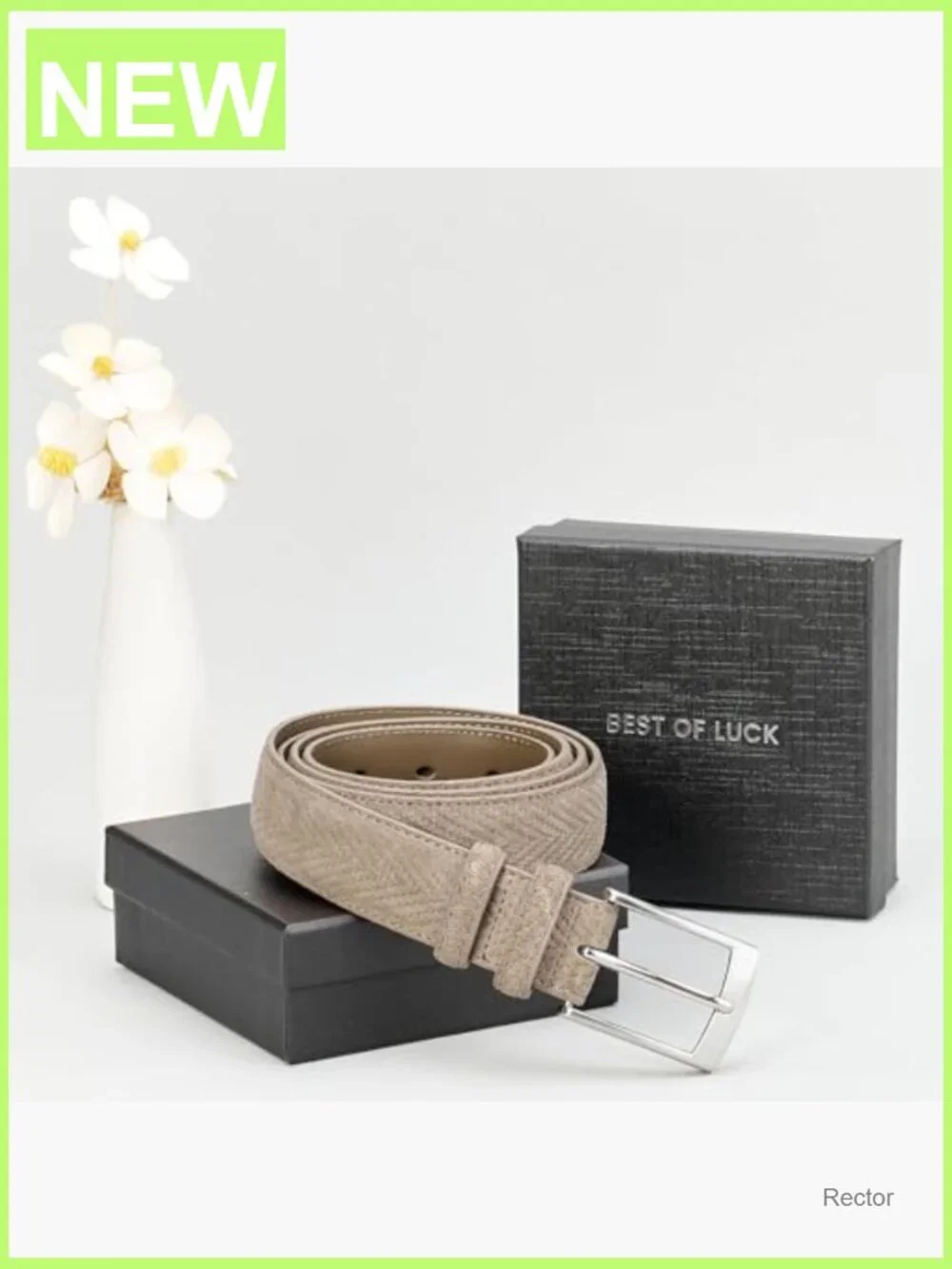 Men's Suede Belt 1.3